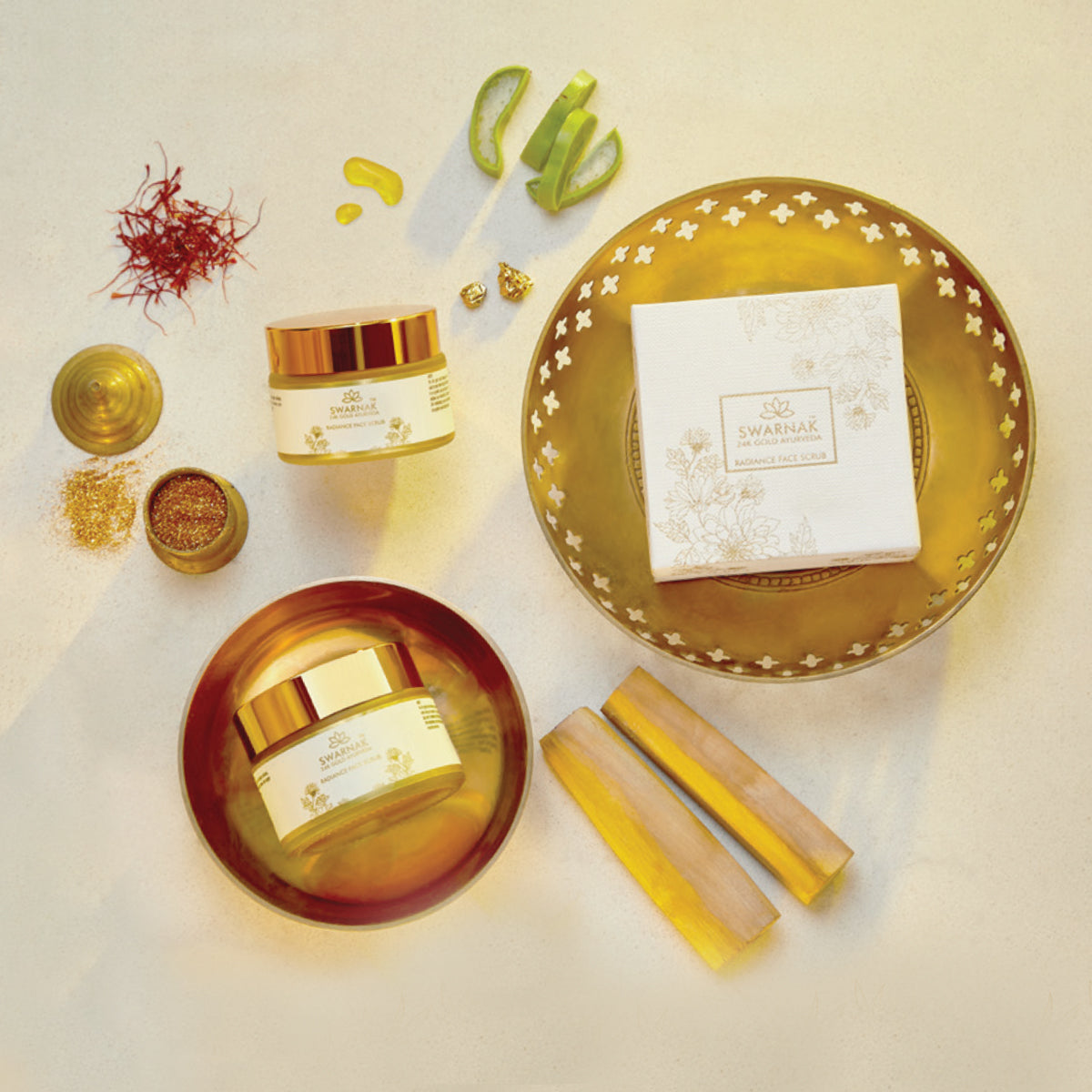 24K Gold Radiance Face Scrub