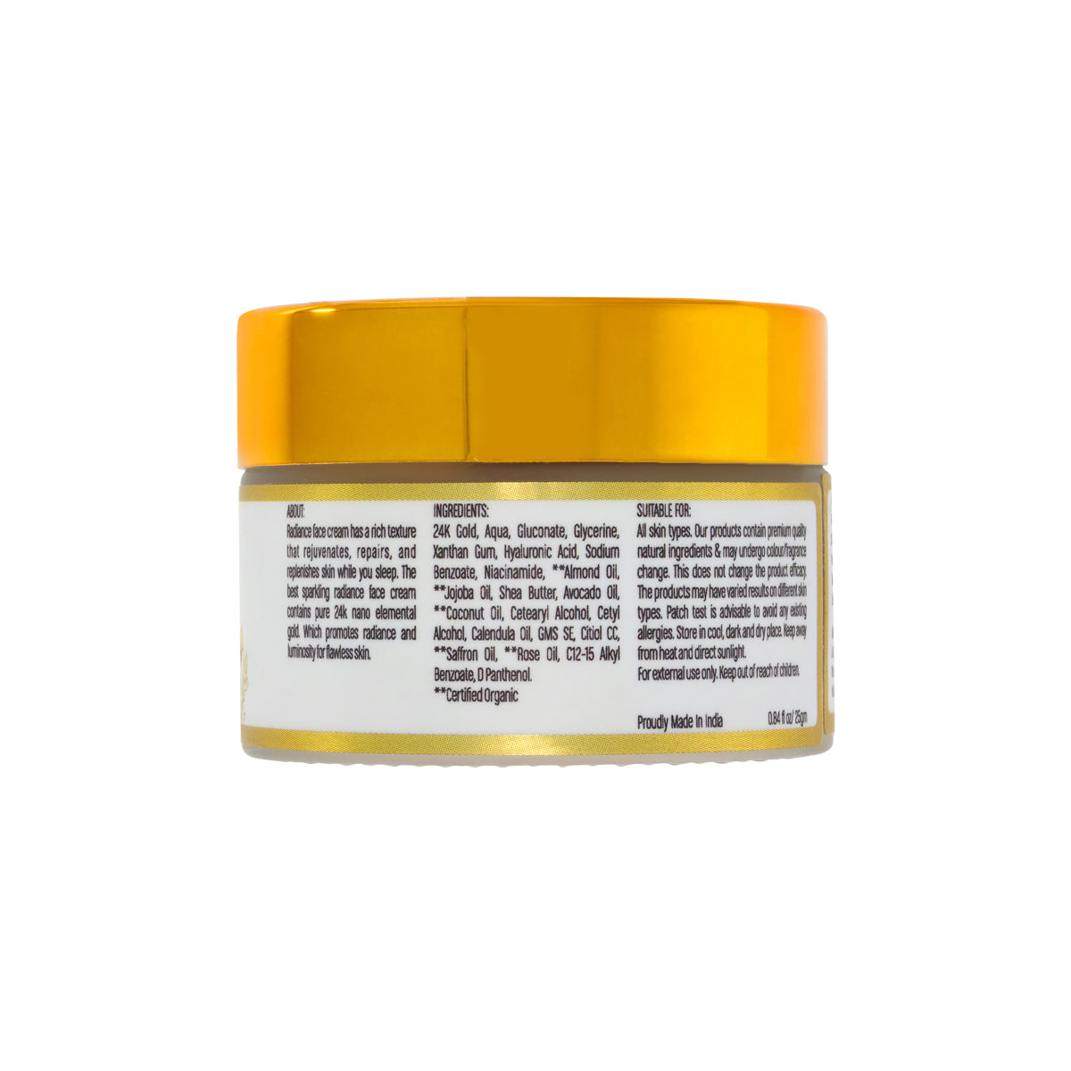 24k Gold Radiance Face Cream