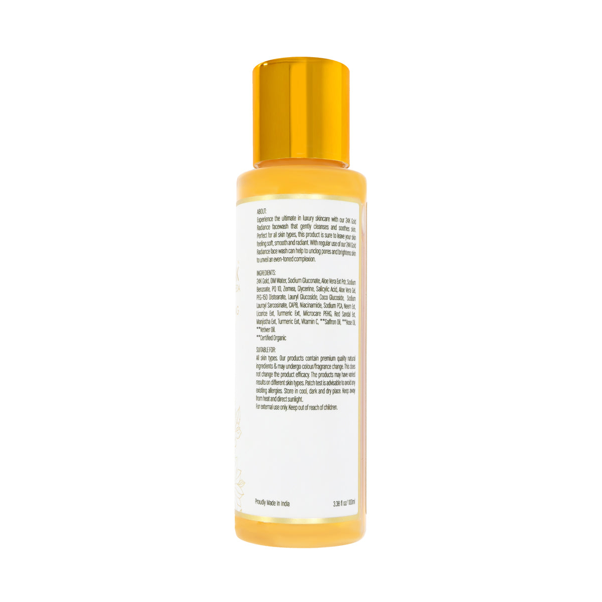 24K Gold Deep Cleansing Face Wash - Customize