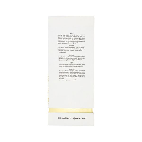24K Gold Rejuvenating Body Wash - Customize