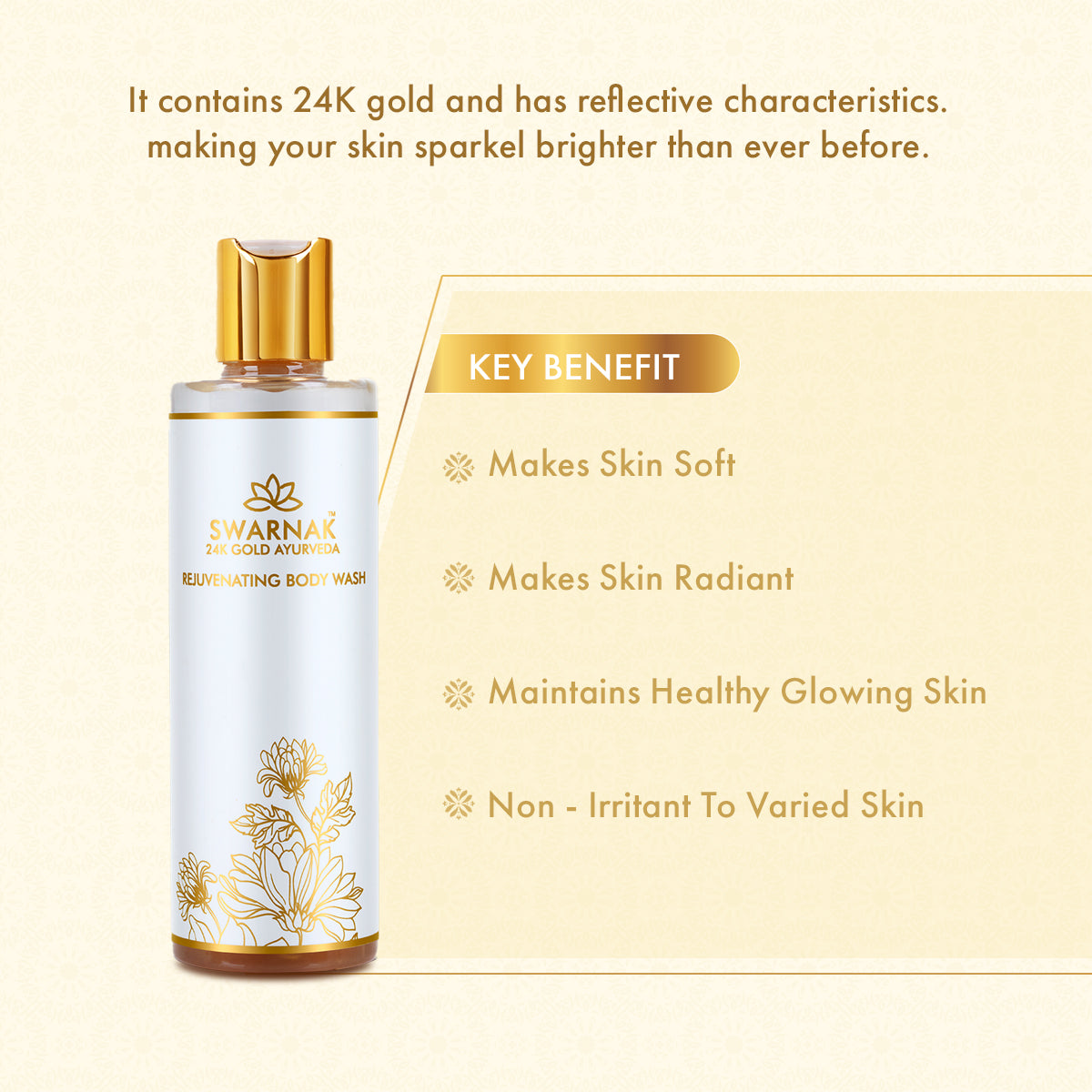 24K Gold Rejuvenating Body Wash
