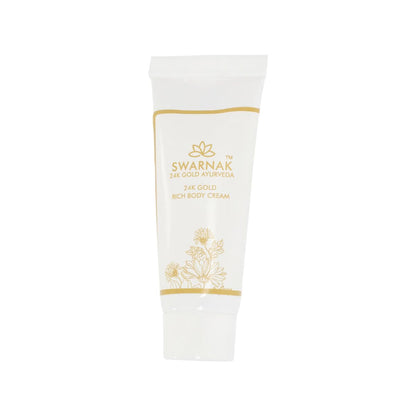 Swarnak 24K Gold Ayurveda Rich Body Cream 10 gm